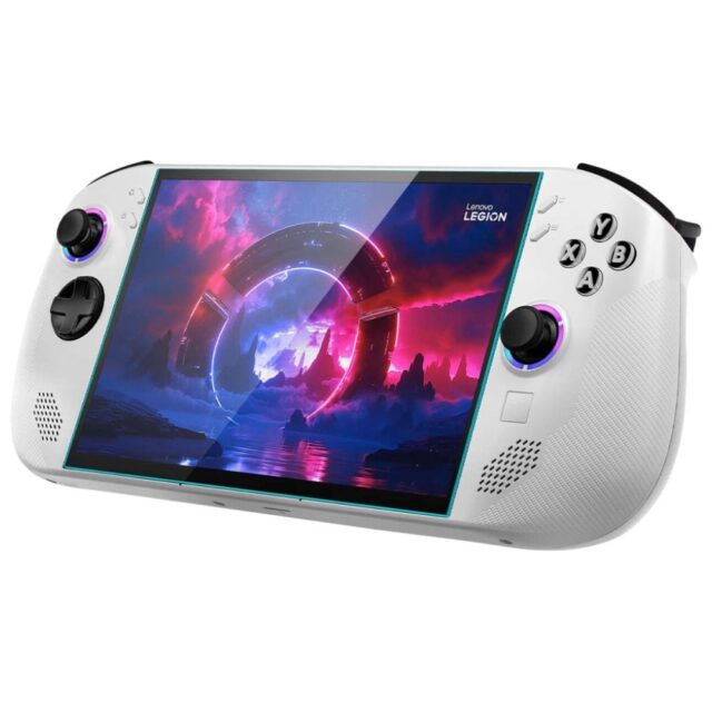 Szkło hartowane Spigen Glas.TR Slim do    Lenovo Legion Go S - imagine 2