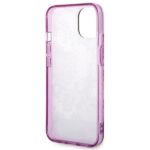 Guess GUHCP14SHGPLHF iPhone 14 / 15 / 13 6.1" fuschia hardcase Porcelain Collection - imagine 7
