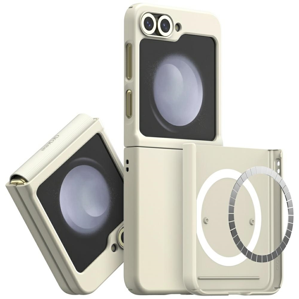 cps-f74f8203068df9b2f0734c2f3aaf026a-2025-12-06-03-20-09 Case Araree Aero Flex M MagSafe for Samsung Galaxy Z Flip6 / Z Flip7 FE cream - imagine 1