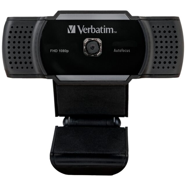 Verbatim Full HD 1080p Webcam with Microphone AWC-01 black 49578 - imagine 2