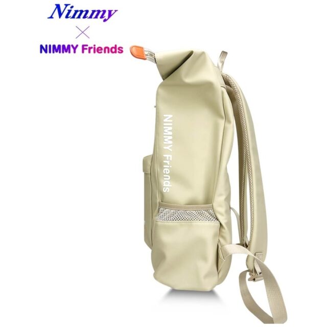 Nimmy Cool&Cute 2.0 Cat laptop backpack khaki - imagine 4