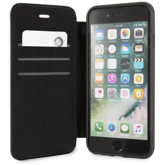 BMW BMFLBKI8LLSB iPhone 7/8/ SE 2020 case book black - imagine 3