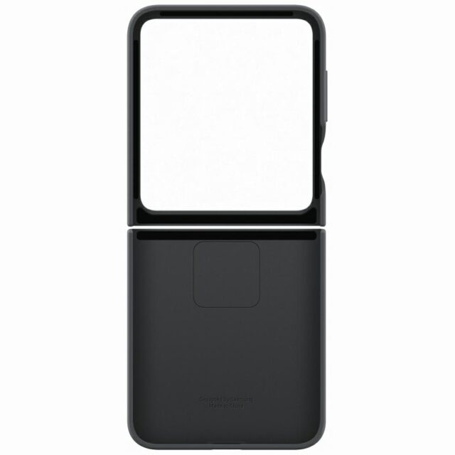 Case Samsung Silicone Case for Galaxy Z Flip7 FE / Z Flip6 black - imagine 6