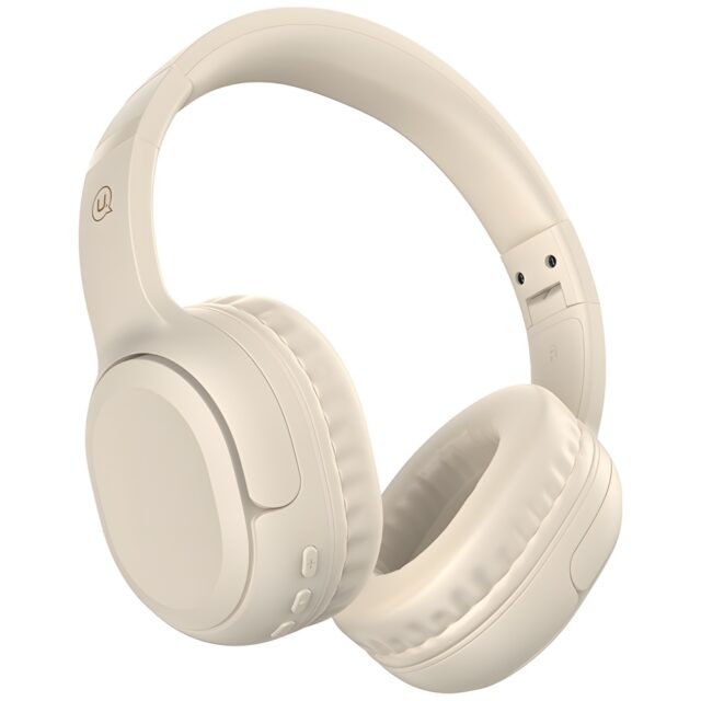 USAMS Bluetooth 5.3 On-Ear HeadphonesYun Series Beige TDLYEJYX02 (USAMS-YG23) - imagine 3