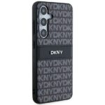 DKNY DKHCS24MPRTHSLK S24+ S926 black hardcase Leather Mono Stripe & Metal Logo - imagine 4