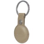 Audi etui Synthetic Leather AirTag beige AU-ATKR-Q3/D1-BG - imagine 2