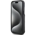 Karl Lagerfeld KLHCP15SSAKKNSCK iPhone 15 / 14 / 13 6.1" black hardcase Saffiano Cardslots and - imagine 5