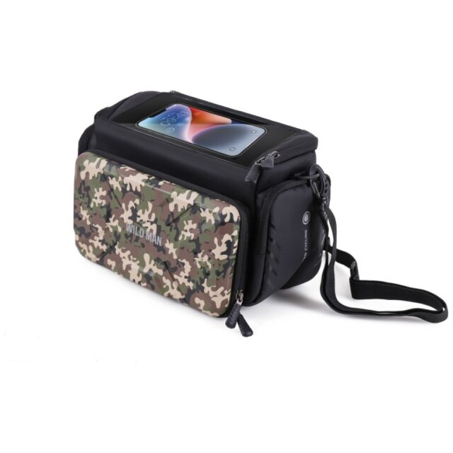 WILDMAN GS6 3L Bike Frame Bag Camo - imagine 2