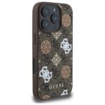 Guess GUHMP16XP4PWPW iPhone 16 Pro Max 6.9" brown hardcase Peony On 4G Background MagSafe - imagine 4
