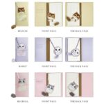 Nimmy 2in1 Set notebook + pen     khaki Big Eyed Pet 2.0 Cat - imagine 6