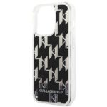 Karl Lagerfeld KLHCP14XLMNMK iPhone 14 Pro Max 6,7" hardcase black Liquid Glitter Monogram - imagine 6