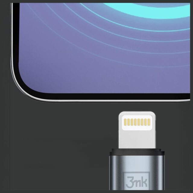 Cable 3MK Hyper Cable N-SERIES USB-A to Lightning 1m 5V/2.4A 12W black - imagine 5