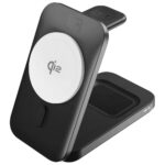 Inductive charger 3MK MagRocket 3w1   15W Qi2 MPP black - imagine 2