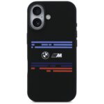 BMW M Silicon Horizontal Line MagSafe Case for iPhone 17 Black - imagine 3