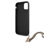 Guess GUHCN61SASGBK iPhone 11 6,1" / Xr black hardcase Saffiano Chain - imagine 7