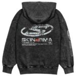 Skinarma hoodie Vulcan L black - imagine 2