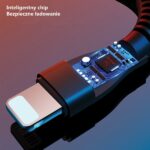 USAMS Braided U33 Lightning Cable 1.2m 2A Fast Charging pink SJ360USB03 (US-SJ360) - imagine 6