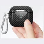 Beline AirPods Carbon Cover Air Pods 4/black - imagine 4