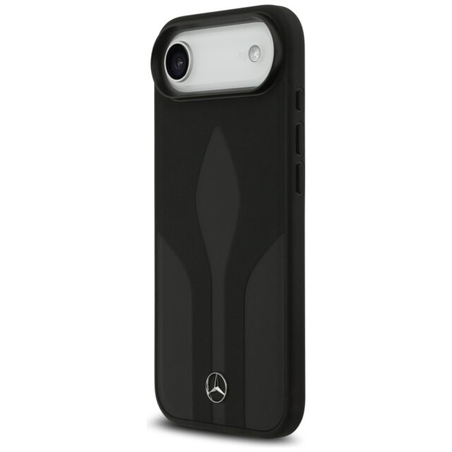 Case Mercedes Leather The Move MagSafe for iPhone Air black - imagine 2