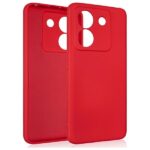Case Beline Silicone for Poco M7 Pro red