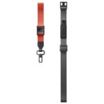 UNIQ Vista Universal phone lanyard 2in1 charcoal amber - imagine 2