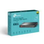 TP-Link TL-SG1210MP | Switch | 9x RJ45 1000Mb/s, 8x PoE+, 1x RJ45/SFP Combo - imagine 3