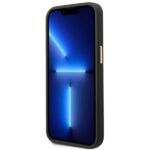 Guess GUHMP14LU4GPRK iPhone 14 Pro 6,1" black hard case 4G Logo Plate MagSafe - imagine 5