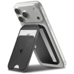Magnetyczny portfel Spigen S314-2 Slim    Fold Tripod MagSafe czarny - imagine 9