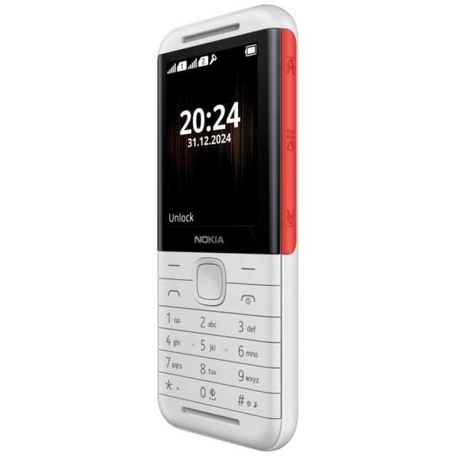 Phone Nokia 5310 TA-1603 DS white-red - imagine 2