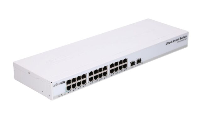 MikroTik CSS326-24G-2S+RM | Switch | 24x RJ45 1000Mb/s, 2x SFP+ - imagine 4