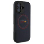 Red Bull RBHMP16M24PUILVR iPhone 16 Plus 6.7" hardcase navy Leather Red Ring MagSafe - imagine 4