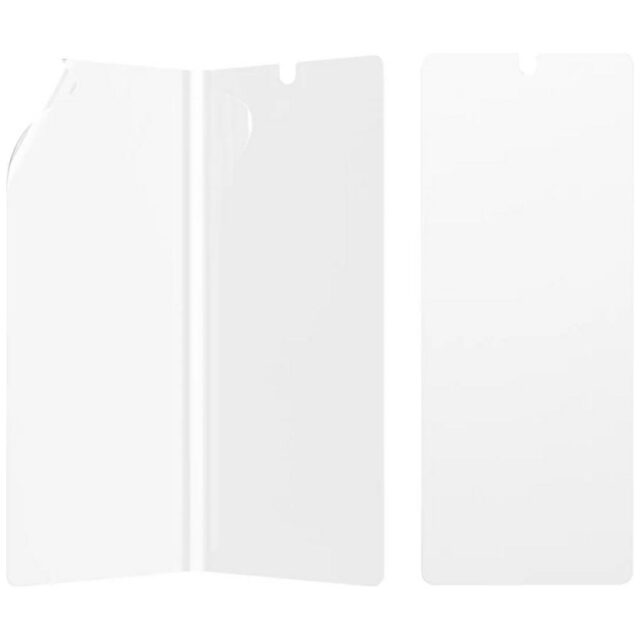 Protective Set PanzerGlass FlipFoldFlex 2-in-1 Classic Fit Glass + Ultra-Wide Fit TPU Film for Samsu - imagine 3