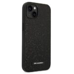 Karl Lagerfeld KLHCP14SG2ELK iPhone 14/ 15 / 13 6,1" hardcase black Glitter Plaque Logo - imagine 4