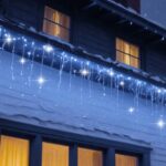 Extralink Icicle Curtain, 500L Cool White + Cool Flash, Length 3 + 20 m - imagine 2