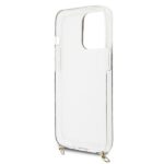 Guess GUHCP13LKBCLE iPhone 13 Pro / 13 6,1" Leopard hardcase Gold Strap - imagine 7