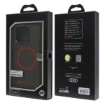 Audi Carbon Fiber Sport Red CircleMagSafe iPhone 16 Pro 6.3" black hardcase AUS-TPUPCMIP16P-R - imagine 7