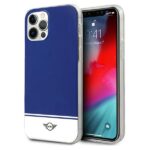 Mini MIHCP12MPCUBINA iPhone 12/12 Pro6,1" navy hard case Stripe Collection