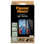 PanzerGlass Privacy Screen ProtectoriPhone 16 Pro 6.3" Ultra-Wide Fit P2862 - imagine 4