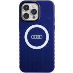 Audi IML Big Logo MagSafe Case iPhone 14 Pro Max 6.7" navy blue hardcase AU-IMLMIP14PM-Q5/D