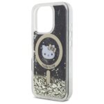 Hello Kitty HKHMP16XLGDIK iPhone 16 Pro  Max 6.9" black gold hardcase Liquid Glitter Fe - imagine 6
