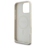 Guess GUHMP16XPGHSMME iPhone 16 Pro Max 6.9" beige hardcase Grained Ring MagSafe - imagine 7