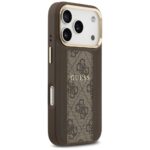 Case Guess 4G Stripe MagSafe for iPhone 17 Pro brown - imagine 4
