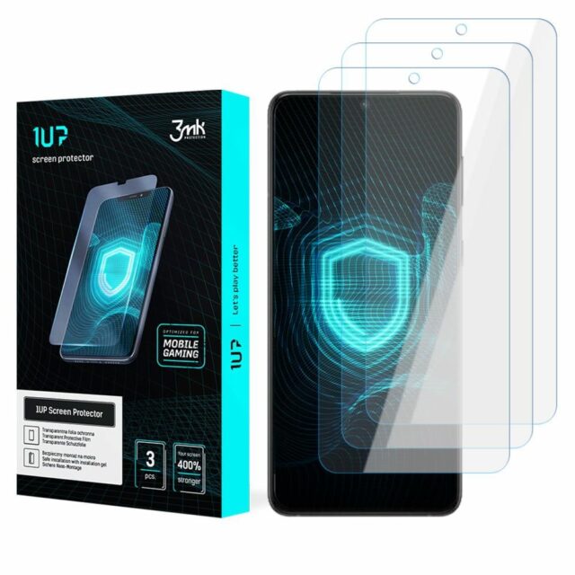 3MK Foil 1UP Xiaomi Redmi 12 Foil Gaming 3 pcs