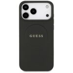 Guess Grained Ring MagSafe case for iPhone 17 Pro Max black - imagine 3