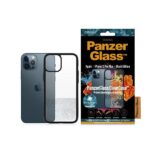 PanzerGlass ClearCase iPhone 12 Pro Max6,7" Antibacterial  black
