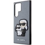 Karl Lagerfeld KLHCS23LSANKCPG S23 UltraS918 hardcase grey Saffiano Karl & Choupette - imagine 6