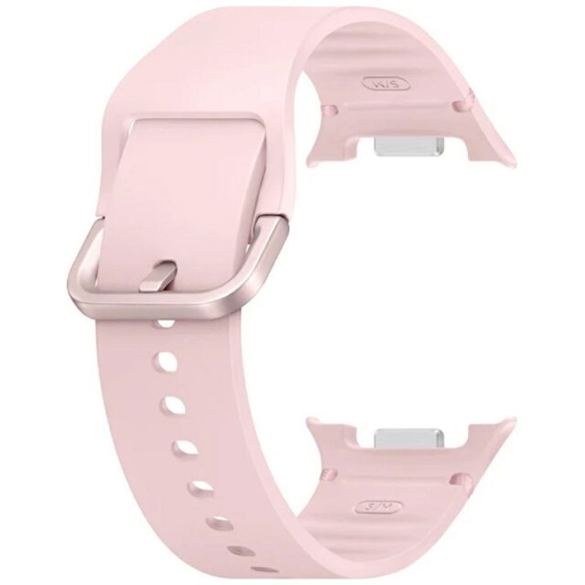 Band Samsung Sport for Galaxy Watch8 / Watch8 Classic (S/M) pink - imagine 3