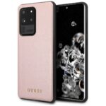 Guess GUHCS69IGLRG S20 Ultra G988 rose gold hard case Iridescent