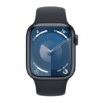 Apple Watch 9 41mm GPS Smartwatch Midnight Aluminum Case Midnight Sport Band S/M - imagine 2