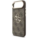 Case Guess 4G Big 4G Classic Logo for iPhone 17 Air brown gold - imagine 6